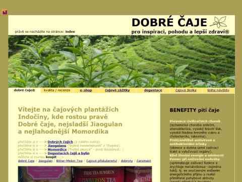 Nhled www strnek http://www.dobrecaje.cz/