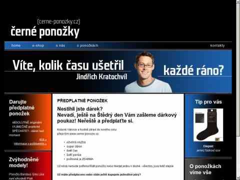 Nhled www strnek http://www.cerne-ponozky.cz