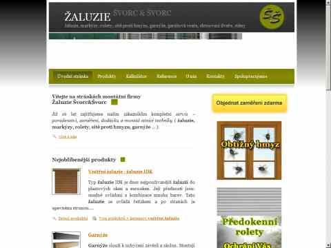 Nhled www strnek http://www.zaluzie-svorc.cz