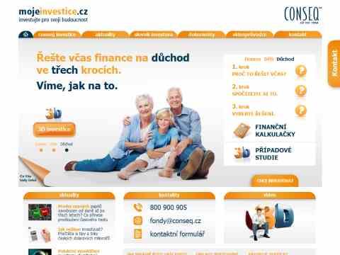 Nhled www strnek http://www.mojeinvestice.cz