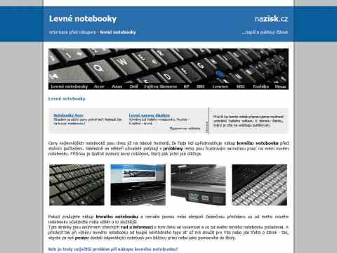 Nhled www strnek http://levne-notebooky.nazisk.cz/