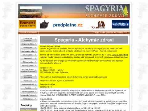 Nhled www strnek http://www.spagyria.cz