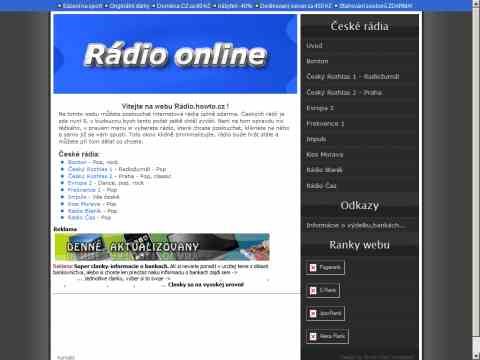 Nhled www strnek http://radio.howto.cz