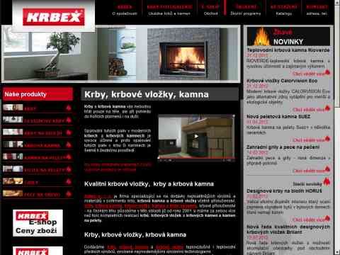 Nhled www strnek http://www.krby-kamna-krbex.cz