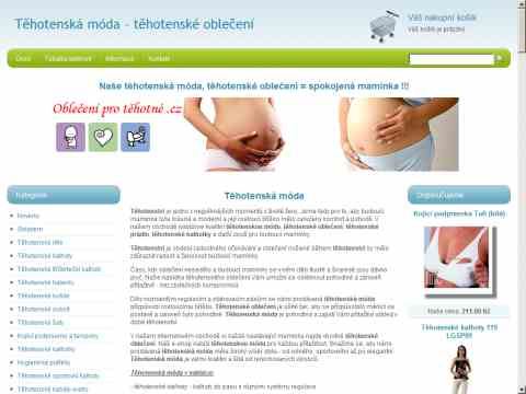 Nhled www strnek http://www.obleceniprotehotne.cz