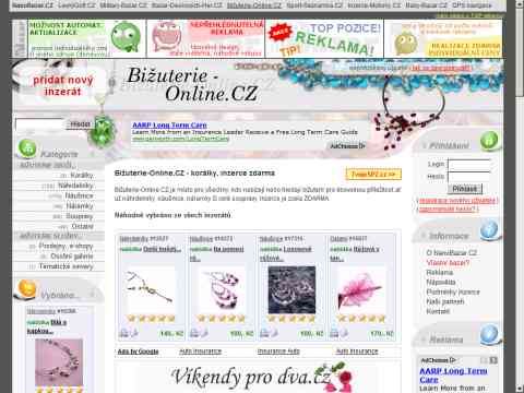 Nhled www strnek http://www.bizuterie-online.cz