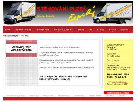 Nhled www strnek http://www.stehovani-plzen.cz