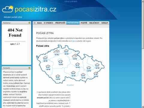 Nhled www strnek http://www.pocasizitra.cz