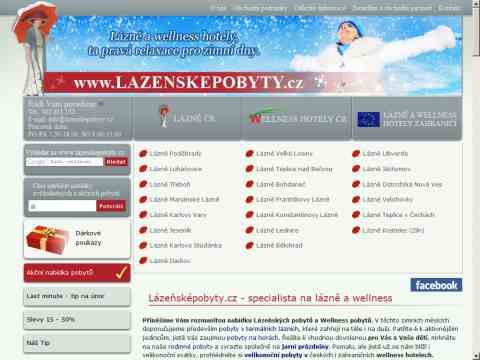 Nhled www strnek http://www.lazenskepobyty.cz/