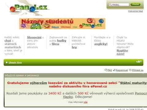 Nhled www strnek http://www.epanel.cz