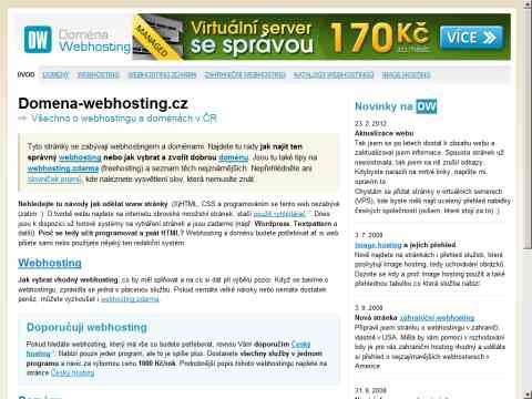 Nhled www strnek http://www.domena-webhosting.cz/