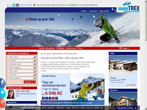 Nhled www strnek http://www.snowtrex.cz