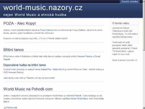 Nhled www strnek http://world-music.nazory.cz/