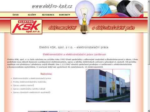 Nhled www strnek http://www.elektro-ksk.cz