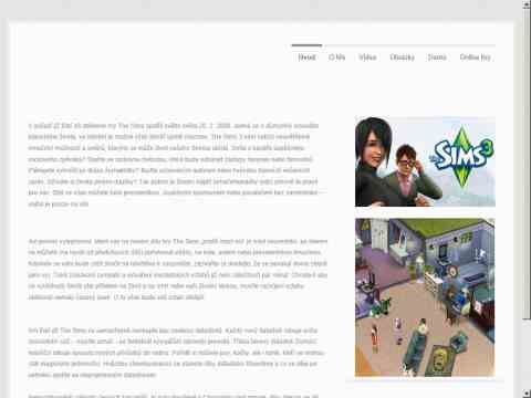 Nhled www strnek http://www.the-sims-3.cz/