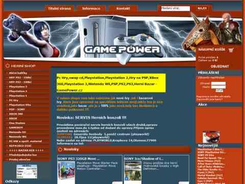 Nhled www strnek http://www.gamepower.cz/
