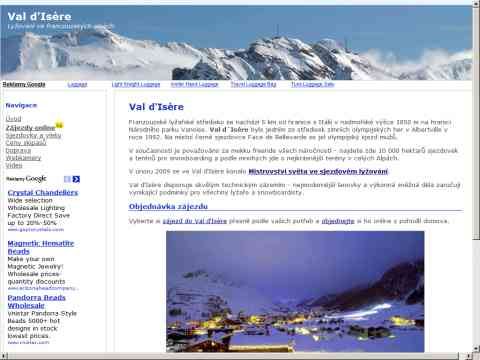 Nhled www strnek http://www.valdisere.cz