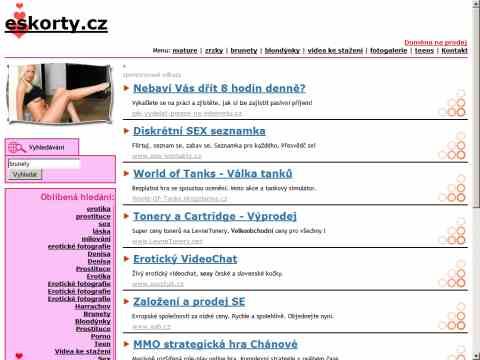 Nhled www strnek http://www.eskorty.cz
