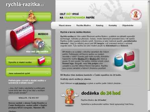 Nhled www strnek http://www.rychla-razitka.cz