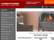 Kliknutím přejdete na www.litinovakamna.cz Náhled www stránek http://www.litinovakamna.cz
