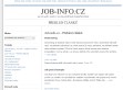 Náhled www stránek http://www.job-info.cz