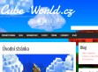 Náhled www stránek http://www.cube-world.cz