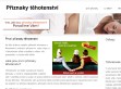 Nhled www strnek http://www.priznakytehotenstvi.cz/