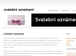 Nhled www strnek http://www.svatebni-oznameni-fotogalerie.cz/