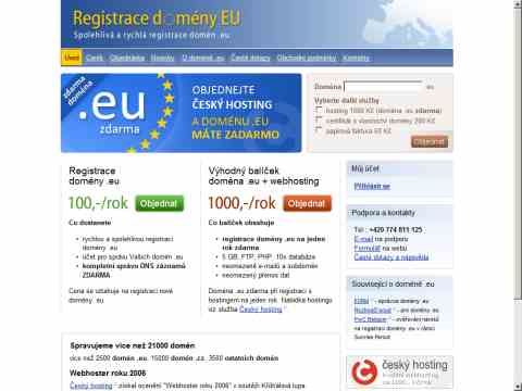 Nhled www strnek http://www.registrace-domeny-eu.cz